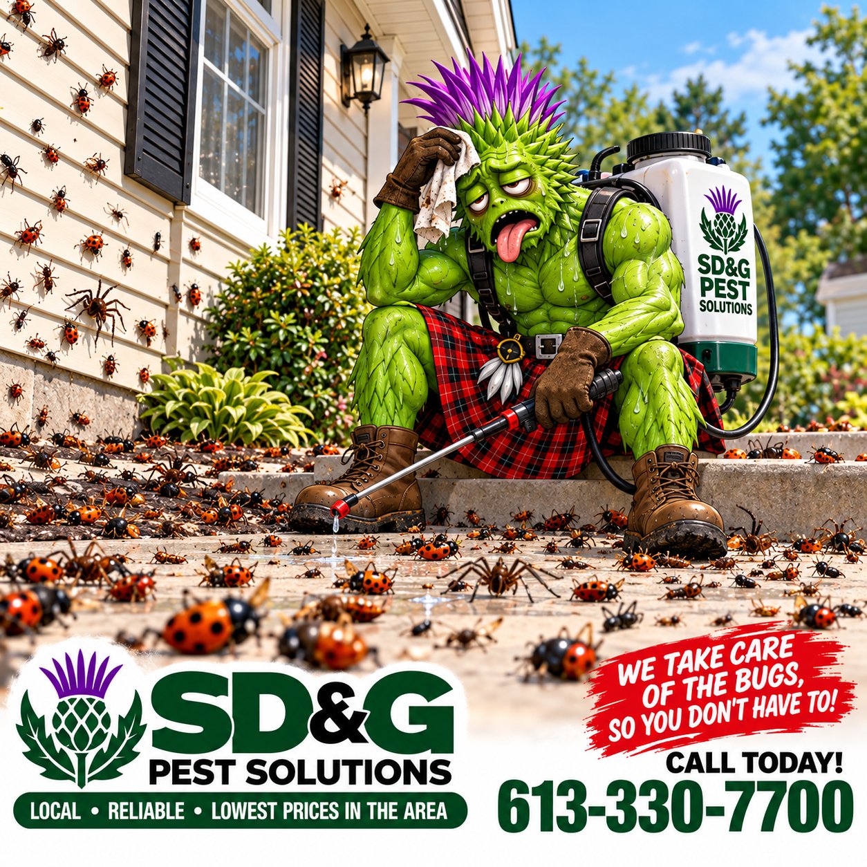 SD&G Pest Solutions - we take care of the bugs