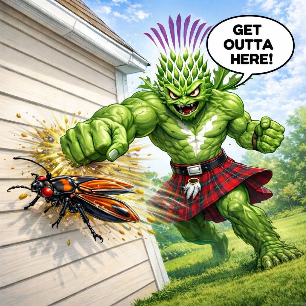 SD&G Pest Solutions mascot